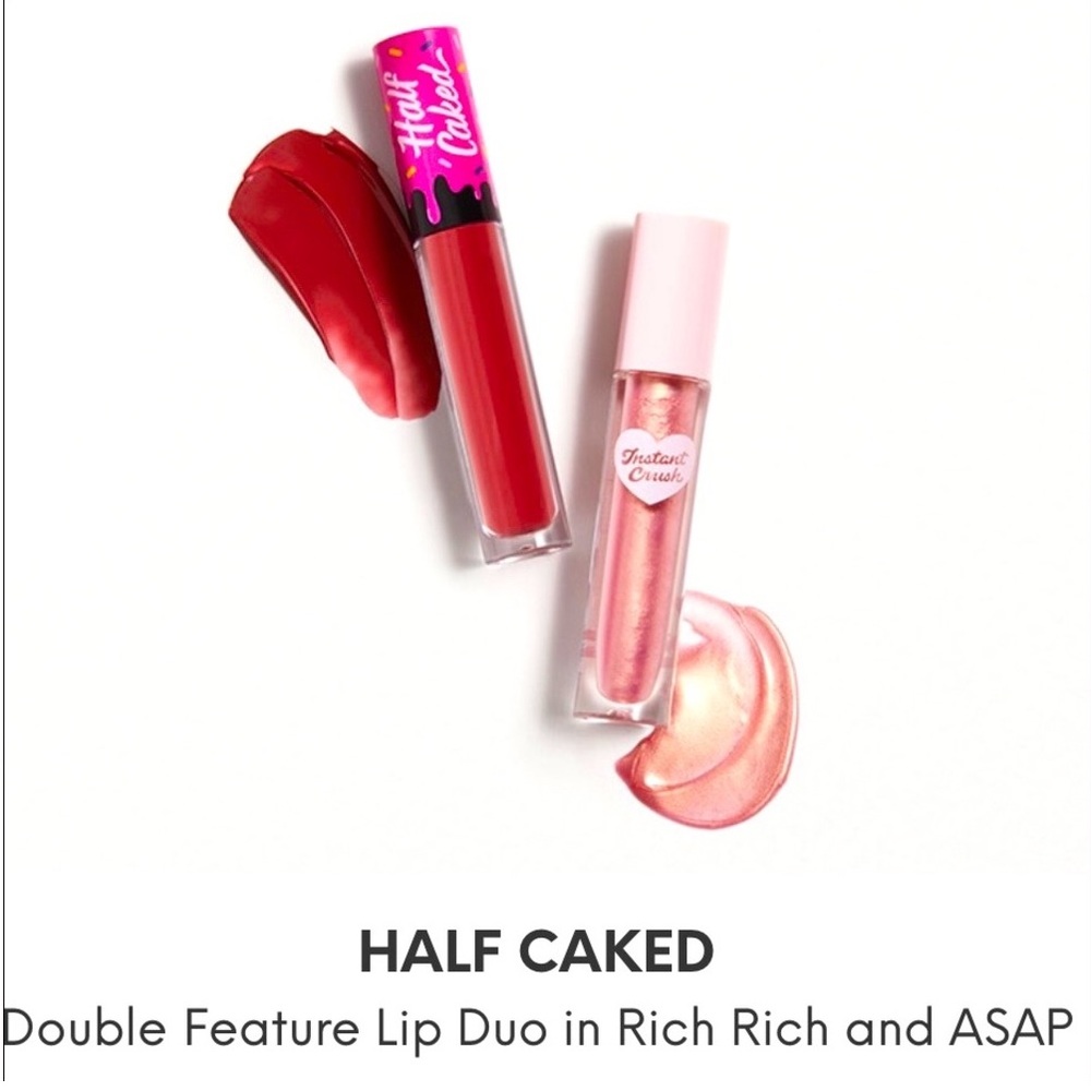 🍒🍒 Half Caked Lip Gloss/Lip Color Duo